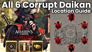 All 6 Corrupt Daikan Members Locations Guide - Assassin&rsquo;s Creed Shadows