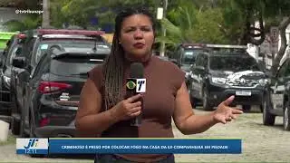 Criminoso &eacute; preso por colocar fogo na casa da ex-companheira em Piedade