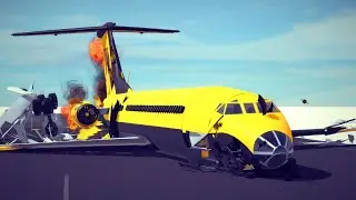 Airplane Crashes, Midair Collisions & Airport Crashes | Besiege