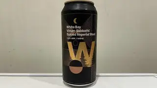 VINUM SABBATHI | Spiced Imperial Stout | White Bay Brewery, Sydney, Australia | Live Beer Review