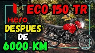 HERO ECO 150 TR  DESPU&Eacute;S DE 6000 KIL&Oacute;METROS / PRINCIPALES PROBLEMAS