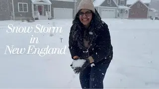 Snow Storm in New England, USA | Major 24-Hour Snow Event (20+ Inches) ❄️