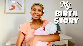 My Positive Unmedicated Birth Story (Baby #4) 🤱🏾 6 Hours of Labor