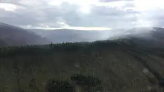 Shovel Creek Fire: Aerial overview of the Chatanika River Containment Lines