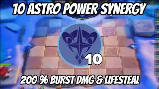 10 ACTIVE ASTRO POWER SYNERGY ❗200 % BURST DAMAGE & LIFESTEAL ❗MAGIC CHESS GO GO