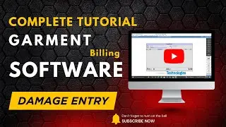 Damage Entry in Garments Software | Complete Tutorial #19 @dikshitec