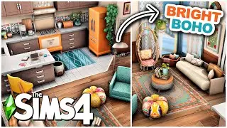 Bright Boho Apartment 🧡 || The Sims 4 Speed Build