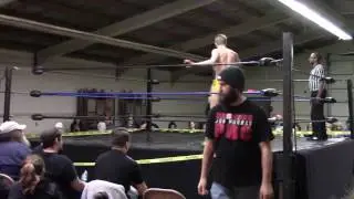 Dcw wrestling:Tommy Blaze vs Tony Evergreen