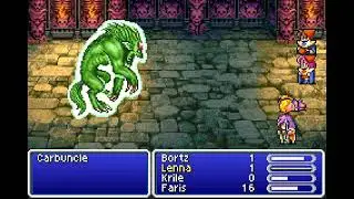 FF5 low level Carbuncle
