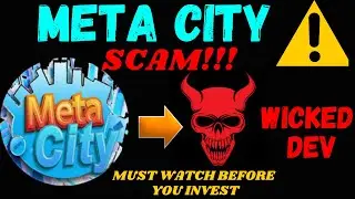 SHOCKER!! META CITY TOKEN REVIEW | THE DEV OF THIS TOKEN ARE WICKED!!  (BE WARNED)