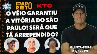 Papo Reto com Benja, Gladiador, Mano e Véio - ep. 531 - 05/02/2026