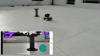 Android Powered Robot Test 2 | Control Using Another Phone | Wi-fi or 4G | Live Video Feed Feature