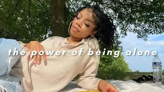 how to enjoy being alone 🧘🏽‍♀️ self reflection, dating yourself, self love journey