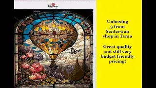 Unboxing 3 great Temu diamond painting from Senterwan shop. Great quality and still budget friendly!