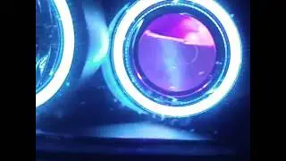 Morimoto XC RGB halos with RGB demon eyes.