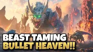 NEW Beast Tamer Bullet Heaven with Special Abilities! | Wildkeepers Rising