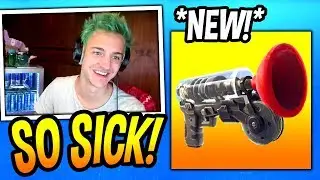 NINJA REACTS TO *NEW* GRAPPLER GUN! + GETAWAY LTM! Fortnite FUNNY & SAVAGE Moments