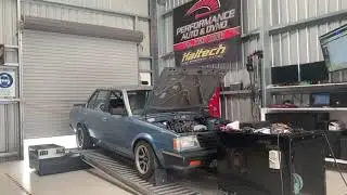 4AGE 20V Silvertop Dyno run in my AE71