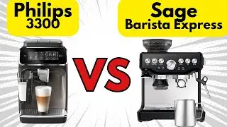 Philips 3300 vs Sage Barista Express: The Ultimate Home Barista Showdown