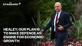 Defence Secretary John Healey unveils new strategy to make UK defence an &ldquo;engine for growth&rdquo;