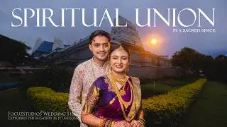 Spiritual Union in a Sacred Space | Konkani Wedding at ISKCON Bangalore