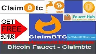claimbtc in faucet Claim Bitcoin 24 satoshi every 5 minutes minute part1 FaucetHub Withdrawal