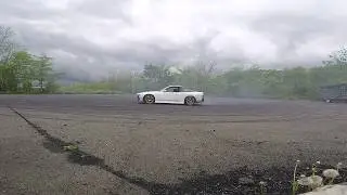 180SX Skid Pad Raw Footage @ Ebisu Circuit 2018