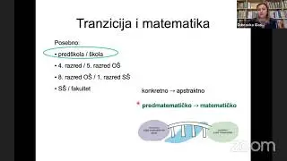Predmatematičke i matematičke vještine, izv. prof. dr. sc. Dubravka Glasnović Gracin