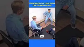 Firefighters Arrested After Brutal Station Hazing Caught on Tape! #shorts 