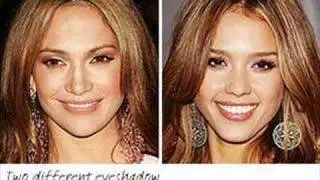 Celebrity Lookalikes - Jennifer Lopez and Jessica Alba