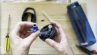 Как разобрать и починить/почистить крышку запирающего клапана Camelbak Eddy+!