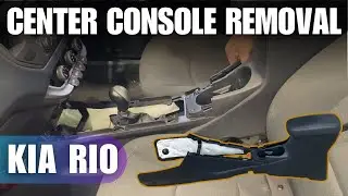Center Console Removal Guide | KIA RIO #kia #centerconsole