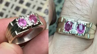 Top Mozambique Ruby Ring #ring #rings #ruby #gemstones #gems #jewellery #jewels #treasure