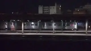 Gladstone Branch #434 Slowly Pulls Into Hoboken Terminal.