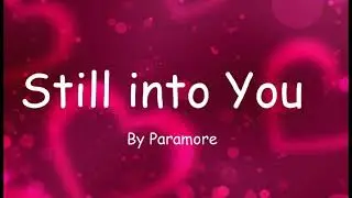 Still into You - Paramore (Karaoke Version)