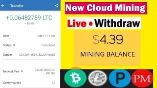 4$ Live Withdraw Hourlymine mining website. Payment Proof. Best Mining Site 2022