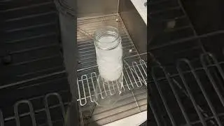 Melting ice times lapse ￼#TimeLapse #Ice #Shorts #Glass #Frozen￼#Water #Jar #Sink #Melting #Melt