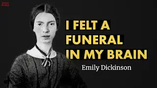 I felt a Funeral in my Brain - Emily Dickinson poem reading | Jordan Harling Reads