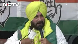 Najvot Sidhu Takes Back Resignation, But Serves New Ultimatum To Congress