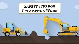 Safety Control Measure for Excavation || Safety Tips for Excavation Work