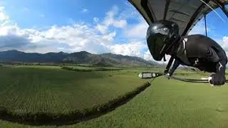 Aterrizaje en El Punto De Grajales. T3 144 Wills wing Roldanillo