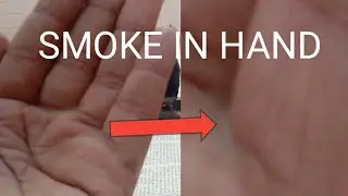 SMOKE IN MY HAND //HOW TO PUT SMOKE ON YOUR HAND