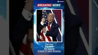 He&rsquo;s back #trump #2024trump #politics #edit