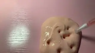 me just randomly find poking slime with a pen fun