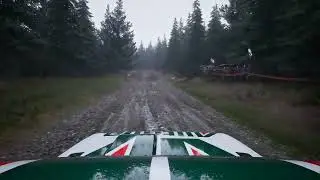 AC Rally Events (0.2) | Discover Hafren North - Cwmbiga with Rain (Hood Cam) | 7:20.512