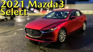 Первый взгляд | Mazda Mazda3 2021 года с пакетом Select в цвете Soul Red Crystal