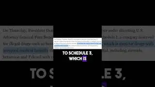 Trump's Executive Order On Cannabis Rescheduling