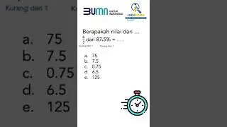 CUKUP 3 DETIK UNTUK MENJAWB SOAL TES TKD BUMN #fhcibumn #bumn #short #testkd #shorts #shortvideo