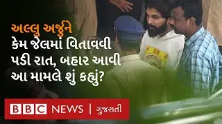 Allu Arjun was released after spending the night in jail, what did he say with folded hands when he came out?