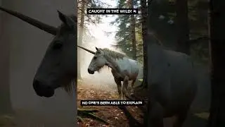 Real Unicorn Spotted in Remote Forest 😳 (Caught on Trail Cam) #unicornsighting #trailcamfootage
